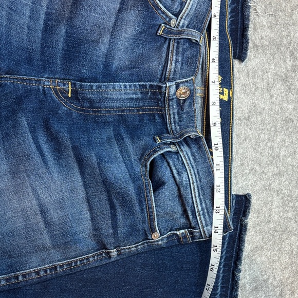 ๐โจ 7 For All Mankind Cropped Bootcut Jeans Size 28 โจ๐ - Picture 7 of 12
